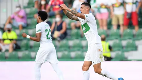 Enzo Roco fue titular en la derrota de Elche ante Alavés por La Liga.
