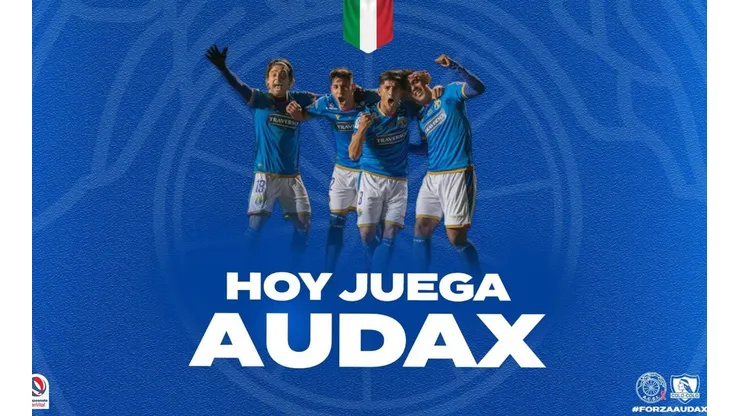 Audax Italiano anuncia el partido de este jueves
