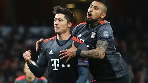 Robert Lewandowski convirtió casi cien goles en el Bayern Múnich jugando al lado de Arturo Vidal, de quien se llevó un gran recuerdo
