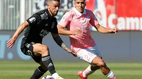 Gabriel Costa en el clásico frente a Universidad Católica