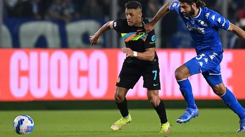 Alexis Sánchez tuvo su mejor actuación de la temporada con la camiseta del Inter de Milán