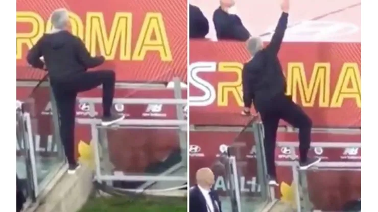 El DT se volvió loco tras recibir la tarjeta roja.