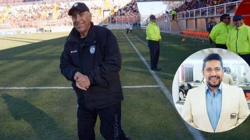 Nelson Acosta recibe todo el cariño de la familia del fútbol chileno.