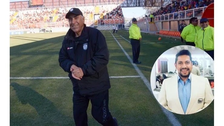 Nelson Acosta recibe todo el cariño de la familia del fútbol chileno.