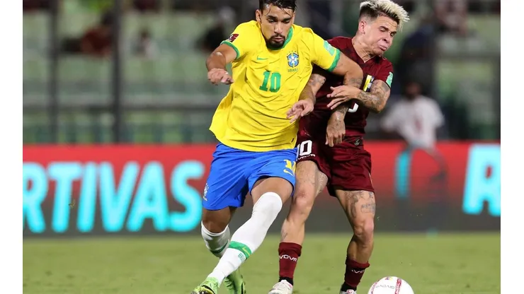 Yeferson Soteldo había comenzado la triple fecha dando asistencia contra Brasil.