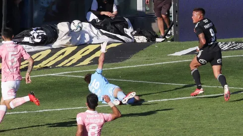 Parraguez fue el héroe de los albos ante la UC.