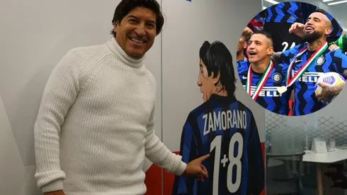 Iván Zamorano habla del presente de Alexis Sánchez y Arturo Vidal en el Inter.
