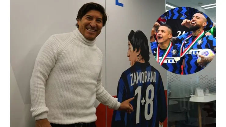 Iván Zamorano habla del presente de Alexis Sánchez y Arturo Vidal en el Inter.