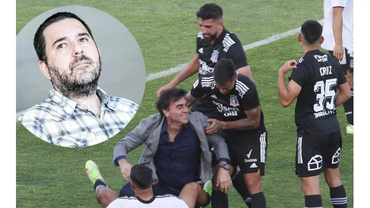 Cristian Arcos adivino: predijo que Colo Colo lo ganaba poco antes del gol de Parraguez.