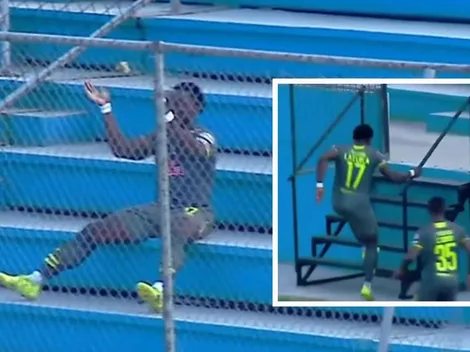 La celebración del año: subió a las gradas y se aplaudió a sí mismo