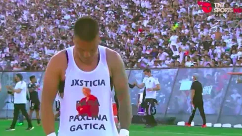 Parraguez exigió justicia para Paulina Gatica tras su trascendental gol en Colo Colo.