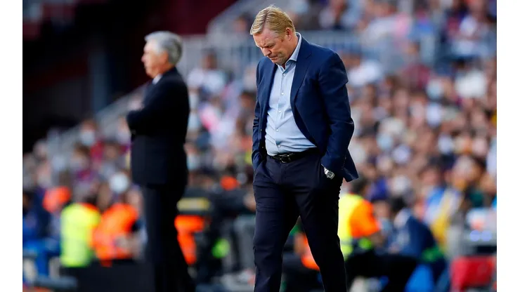 Koeman vive una crisis al mando del Barcelona