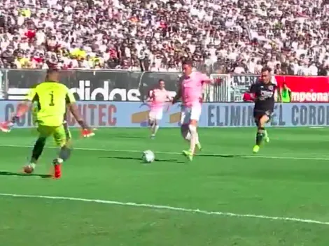 Valencia abre el marcador para la UC en el clásico ante Colo Colo