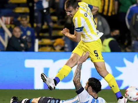 Rosario amarga debut de Gago en Racing con Arias y Mena