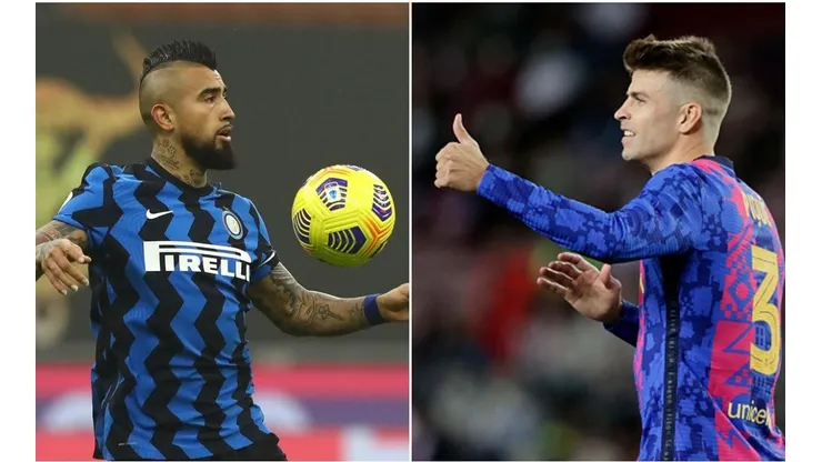 El clásico Piqué optó por un estilo más aguerrido, a lo King Arturo.