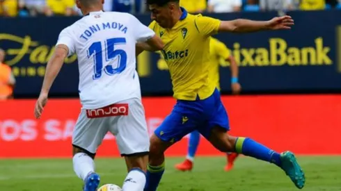 Tomás Alarcón no pudo brillar en el partido ante Alavés.