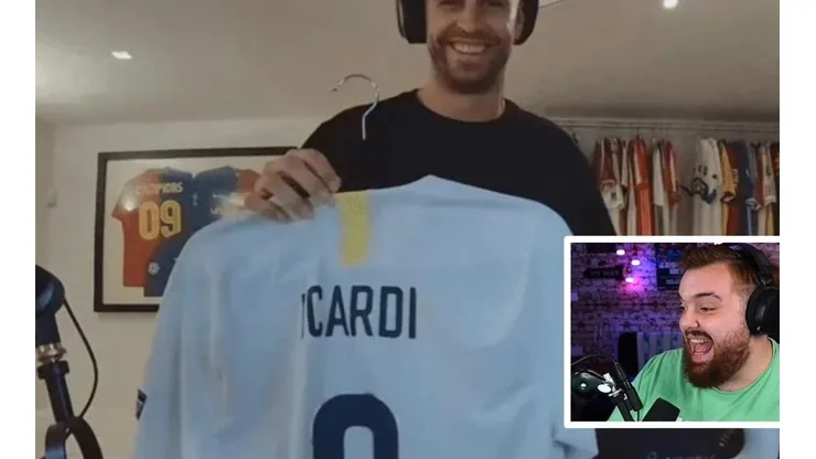 Ibai y Piqué sacaron el escándalo de Icardi y Wanda a colación en medio de un streaming.