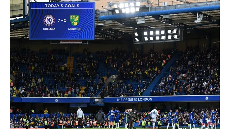 Chelsea y una goleada de 7-0 contra el colista Norwich.