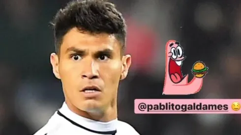 Los cariñosos mensajes que recibe Pablo Galdames en su debut