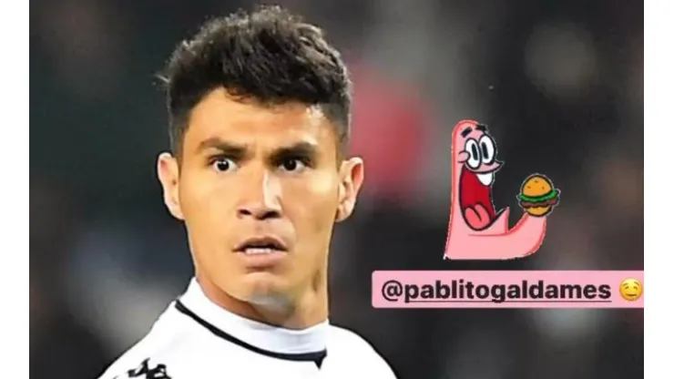 Los cariñosos mensajes que recibe Pablo Galdames en su debut