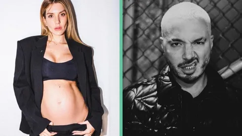 Valentina Ferrer y J Balvin.