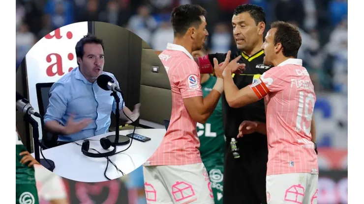 Cristián Caamaño califica como "un escándalo" la polémica de Tobar en el duelo de la Católica contra Wanderers.