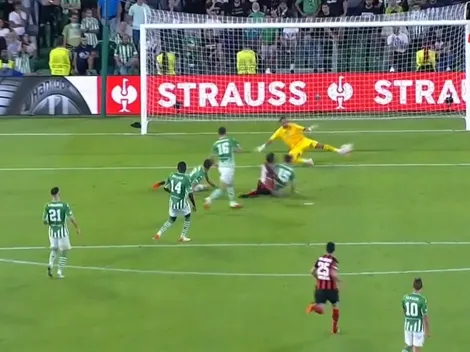 Bravo y la heroica atajada para salvar al Betis en la última