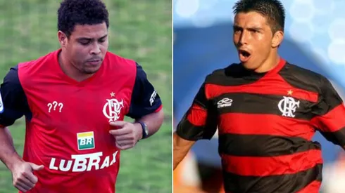 Gonzalo Fierro alcanzó a compartir con Ronaldo en Flamengo, mientras el Fenómeno se recuperaba de una lesión junto al equipo médico.