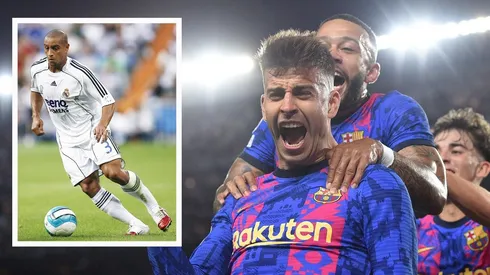 Gerard Piqué igualó a Roberto Carlos como el más goleador