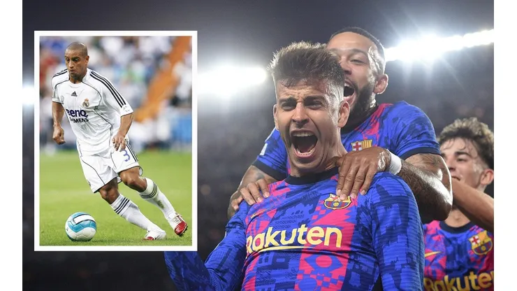 Gerard Piqué igualó a Roberto Carlos como el más goleador