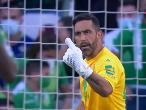 El impresionante tapadón de Bravo contra Leverkusen