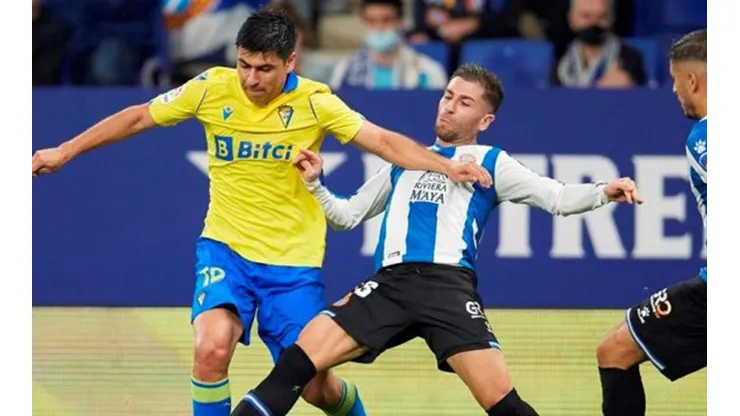 Tomás Alarcón fue titular en el último partido ante el Espanyol