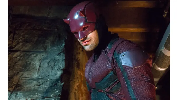 Charlie Cox como Daredevil en la serie de Netflix.