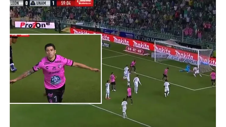 Víctor Dávila marcó en la derrota del León en la Liga MX