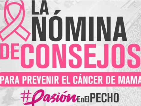 El fútbol chileno se une contra el Cáncer de Mama