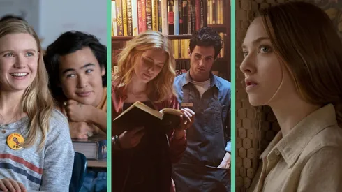 Algunas de las 14 películas y series basadas en libros que puedes ver en Netflix: Moxie!, YOU y La apariencia de las cosas.