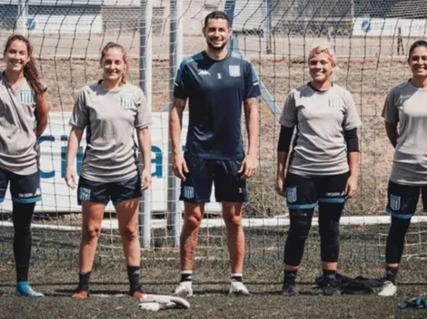 Arias se luce con bello gesto hacia las arqueras de Racing