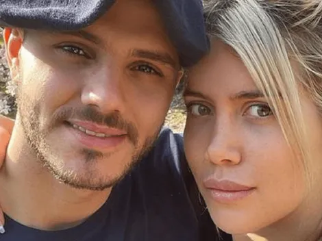 Mauro Icardi comparte emotiva postal junto a Wanda Nara