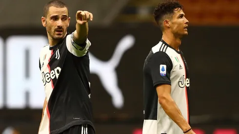 Bonucci se refirió al momento que vive la Juventus