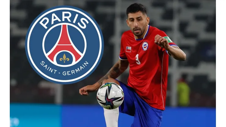 Guillermo Maripán en carpeta del PSG.