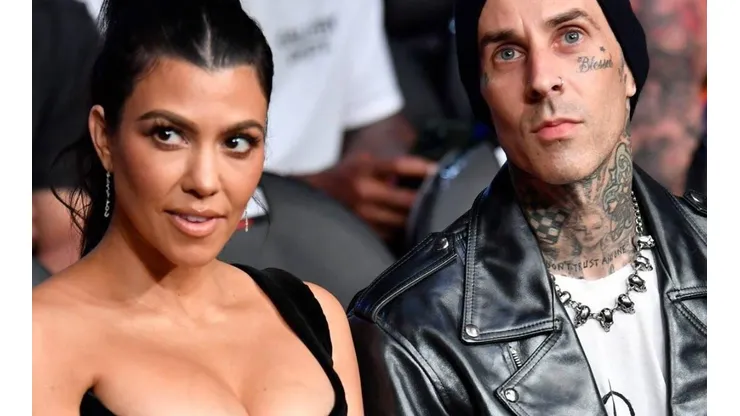Kourtney Kardashian y Travis Barker.