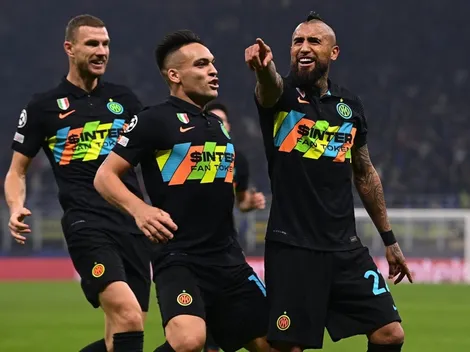 ¡Figura! Vidal lidera triunfo del Inter ante el Sheriff