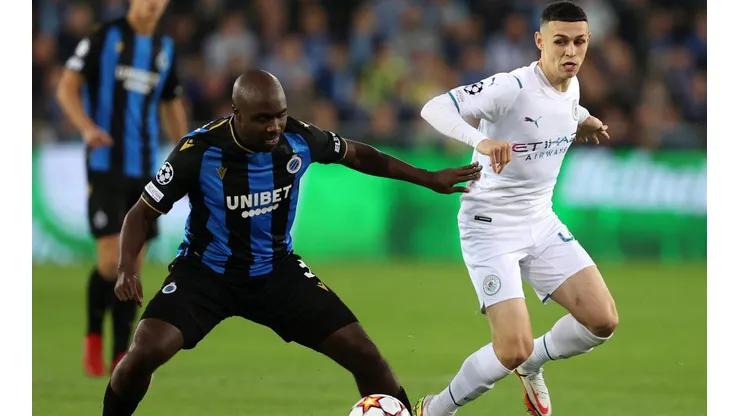 Manchester City logró una cómoda victoria en su visita a Brujas.