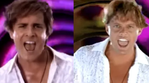 El actor sorprendió con el videoclip.