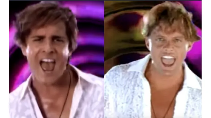 El actor sorprendió con el videoclip.