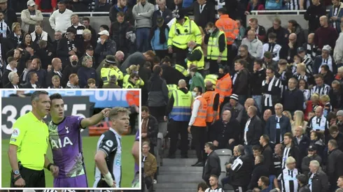 Un hincha sufrió por problemas de salud y el partido debió detenerse