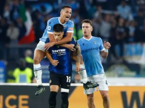 Polémico abrazo termina con tarjeta roja y llanto en Italia