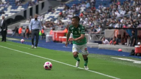 Jean Meneses tuvo un gran partido por la banda izquierda de León.