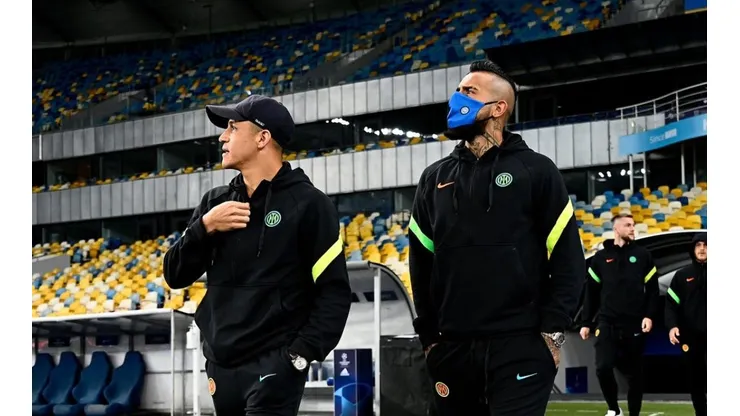 Alexis Sánchez y Arturo Vidal no están citados en el Inter contra Lazio.