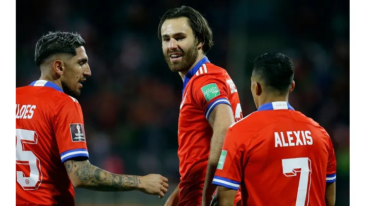 Ben Brereton lleva tres goles en ocho partidos oficiales con la selección chilena